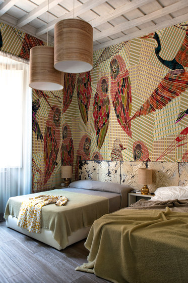 Pencil Birds | Wall coverings / wallpapers | Wall&decò