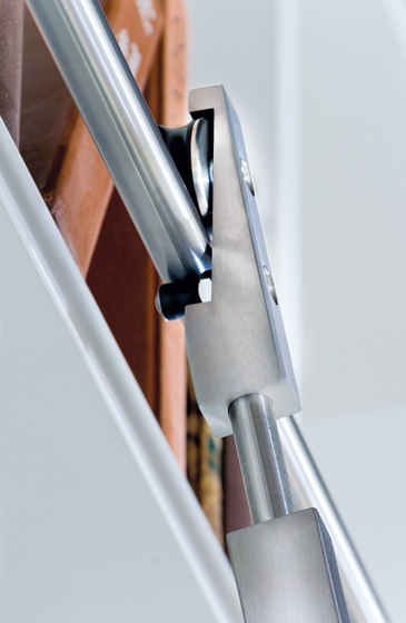 Akzent Ladder System/ Positionable Ladder | Library ladders | MWE Edelstahlmanufaktur