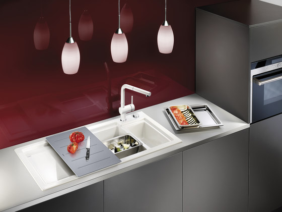 BLANCO AXON II 6 S | Ceramic Cristal White Glossy | Kitchen sinks | Blanco