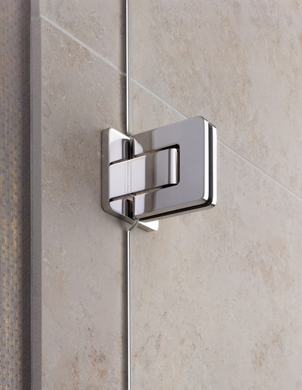 Agitus M Shower System/ Pivoting Door Rod Systems | Charnières / paumelles pour portes en verre | MWE Edelstahlmanufaktur