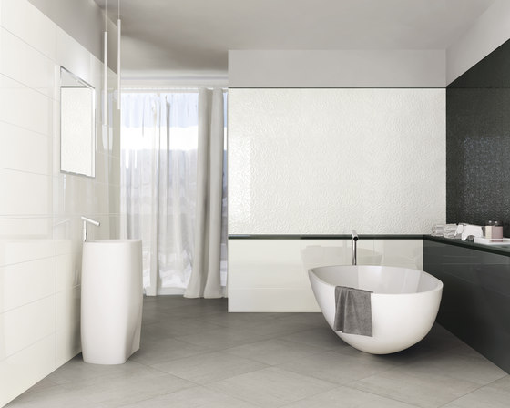 Lumen White Lux Composizione Petal | Ceramic tiles | ASCOT CERAMICHE