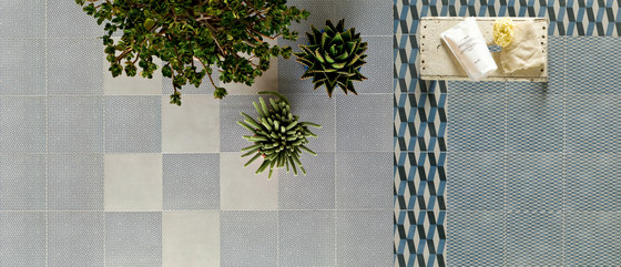 Azulej combination grigio | Ceramic tiles | Ceramiche Mutina