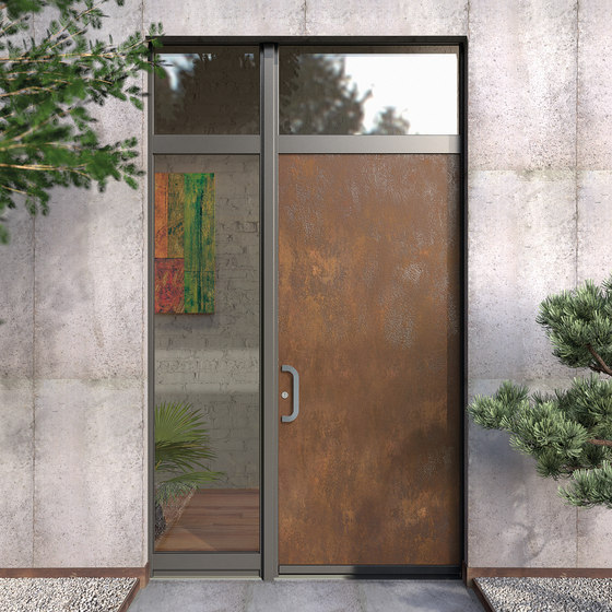 Porte d'entrée Planar Ceramica 01 | Portes d'entrée d'appartement | Finstral