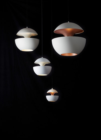 HERE COMES THE SUN | HCS BL–WH Ø350 | Suspended lights | DCW éditions