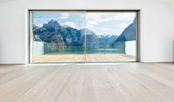 Gutsboden Eiche Weiss | Wood flooring | Trapa