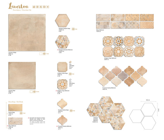Laverton | Hexagono Bampton Gris | Piastrelle ceramica | VIVES Cerámica