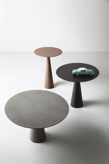 LEAF SL 140 round dining table in stone | Dining tables | NEUTRA by Arnaboldi Angelo