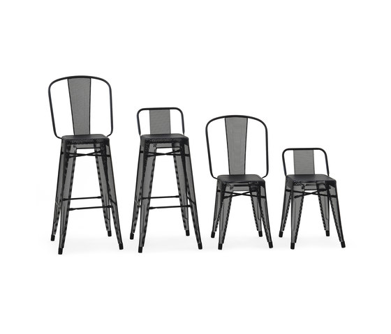 Perforated HPD75 stool | Taburetes de bar | Tolix