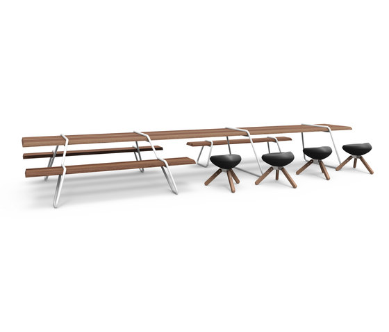 Clip-board picnic 220 | bench & table | Ensembles table et chaises | Lonc