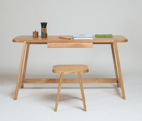 Dining Table Three - Beech/Grey Lacquered | Tavoli pranzo | Another Country