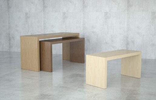 Parma panel bar height table | Objekttische | ERG International