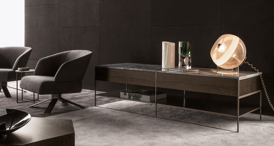 Calder "Bronze" Console Table | Sideboards / Kommoden | Minotti
