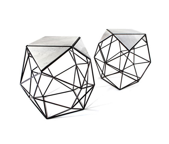 Archimedes Bronze Limited Edition Small Side Table | Tables d'appoint | Matthew Shively