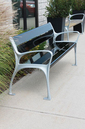 MLB870-W Bench | Sitzbänke | Maglin Site Furniture