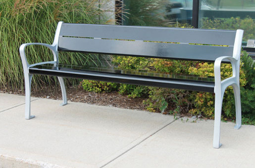 MLB870-W Bench | Panche | Maglin Site Furniture