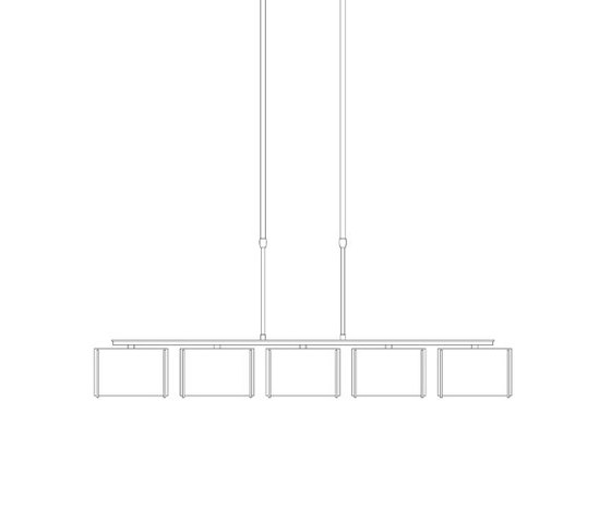 Exos Large Mini Pendant | Lampade sospensione | Hubbardton Forge