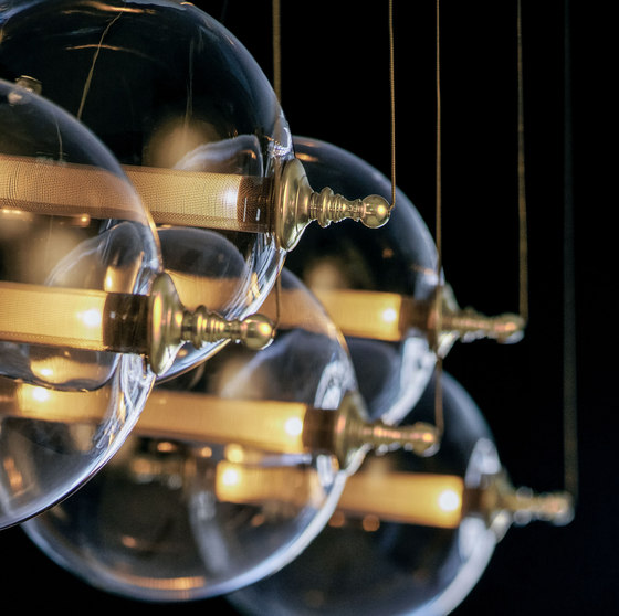 Otto Sphere 5 Light Pendant | Pendelleuchten | Hubbardton Forge