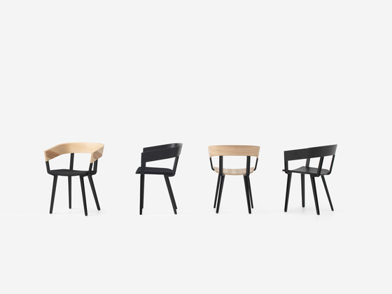 Odin Chair - Black Upholstered | Stühle | Resident