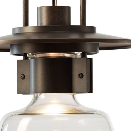 Mason Small Outdoor Sconce | Outdoor wall lights | Hubbardton Forge