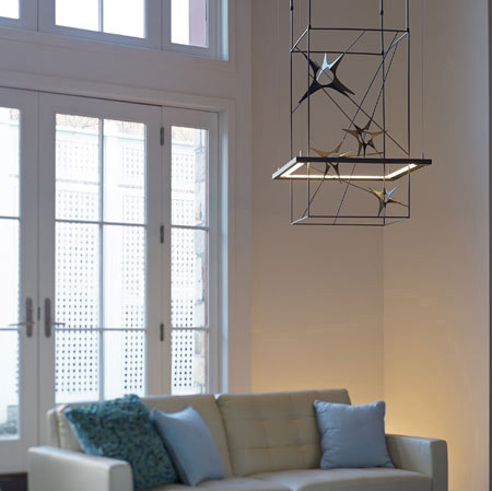 Kairos LED Pendant | Suspended lights | Hubbardton Forge