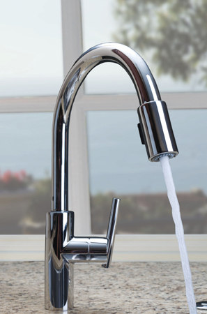 East Linear bridge faucet-cross handles | Waschtischarmaturen | Newport Brass