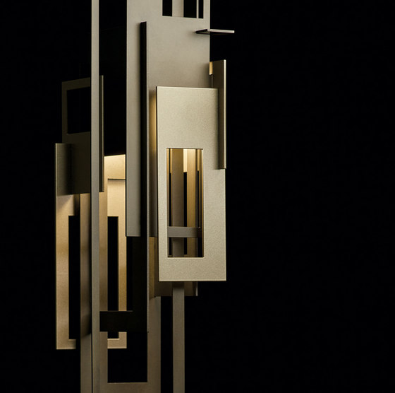 Collage Large LED Outdoor Sconce | Lampade outdoor parete | Hubbardton Forge