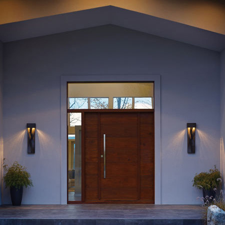 Tress Large LED Outdoor Sconce | Lámparas exteriores de pared | Hubbardton Forge