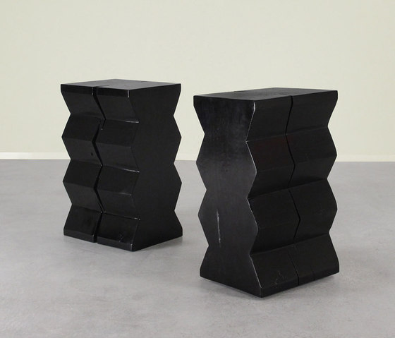 Bandera Solid Wood End Table | Side tables | Pfeifer Studio