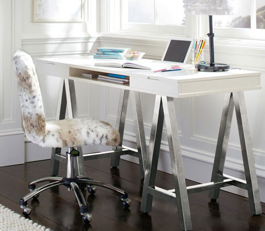 PB Teen | Customize-It Simple A-Frame Desk | Desks | Distributed by Williams-Sonoma, Inc. TO THE TRADE