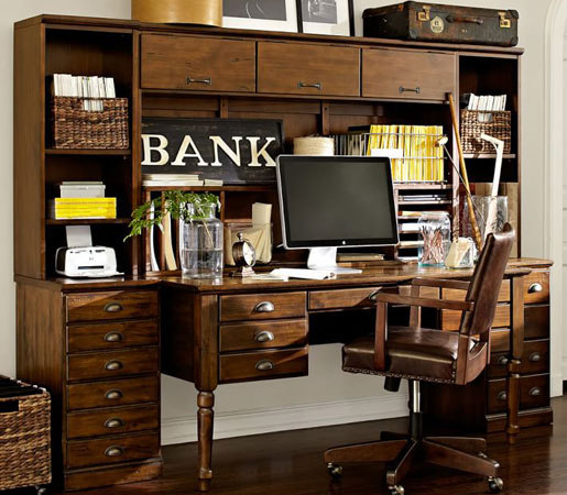 Printer's Office Suite | Desks | Distributed by Williams-Sonoma, Inc. TO THE TRADE