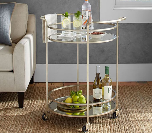 Tristan Bar Cart | Chariots | Distributed by Williams-Sonoma, Inc. TO THE TRADE