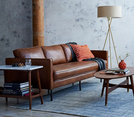 Axel Leather Sofa | Sofas | Distributed by Williams-Sonoma, Inc. TO THE TRADE