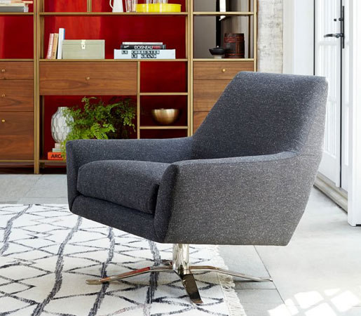 Lucas Swivel Base Chair | Sillones | Distributed by Williams-Sonoma, Inc. TO THE TRADE