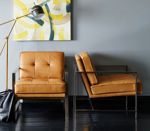 Metal Frame Leather Chair | Architonic
