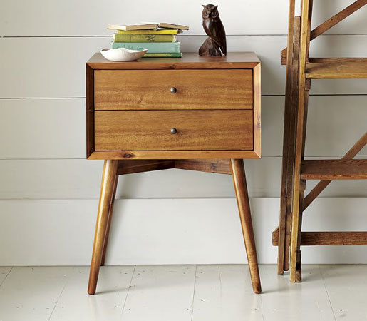 Mid-Century Leather Show Wood Chair | Sessel | Distributed by Williams-Sonoma, Inc. TO THE TRADE