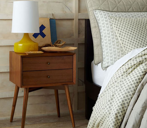Mid-Century Nightstand - Acorn | Nachttische | Distributed by Williams-Sonoma, Inc. TO THE TRADE
