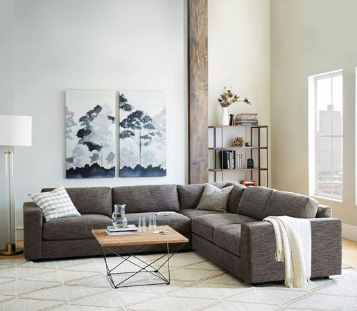 Urban 3-Piece Sectional | Sofas | Distributed by Williams-Sonoma, Inc. TO THE TRADE