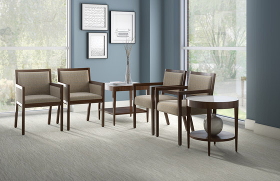 Edge Side Chair, Open Arm / Open Back | Sedie | Trinity Furniture