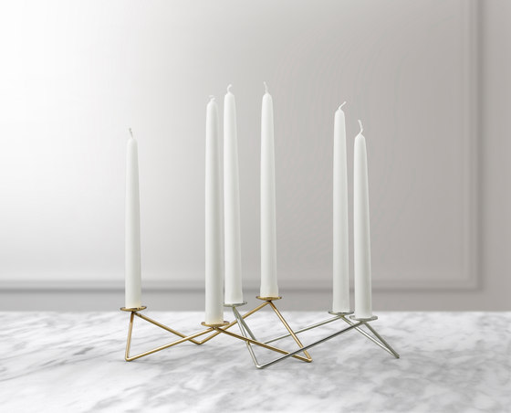 Avani | Gold Polished Finish | Candlesticks / Candleholder | beyond Object