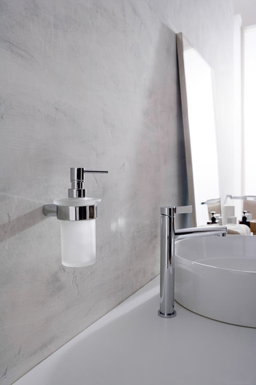 Terra - Wall-mounted bath & shower mixer with hand shower set | Bath taps | Graff