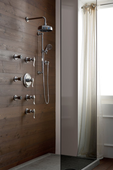 Bali - Concealed shower mixer with diverter 1/2" - exposed parts | Rubinetteria doccia | Graff