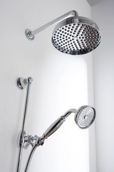 Lauren - Shower head with shower arm - complete set | Grifería para duchas | Graff
