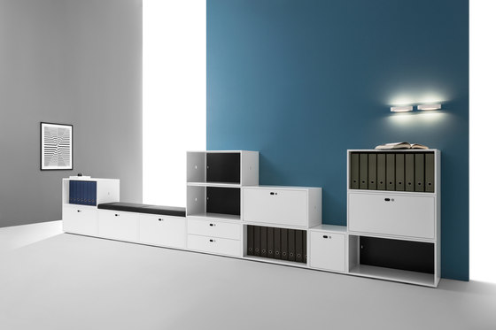DotBox New | 2 drawers unit | Credenze | Dieffebi