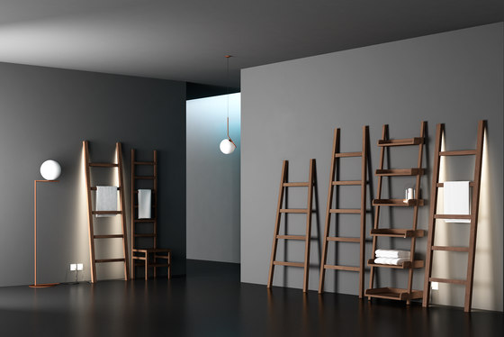 Stool with shelf | Taburetes / Bancos de baño | Idi Studio