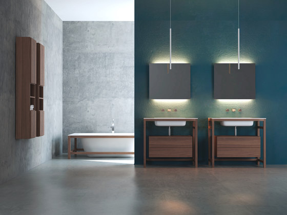 Âme cabinet integrated washbasin | Lavabi | Idi Studio