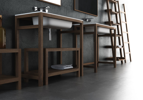 Âme cabinet 1 shelf | Wash basins | Idi Studio