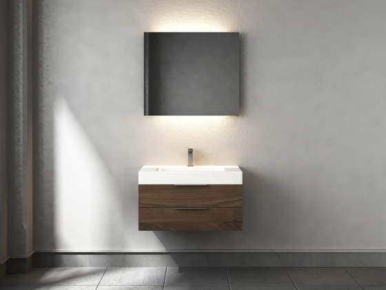 Dado hanging cabinet 2 drawers washbasin | Mobili lavabo | Idi Studio