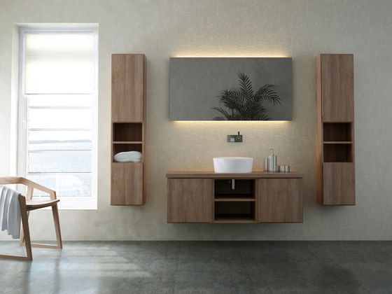 Move basin board | Wood panels | Idi Studio