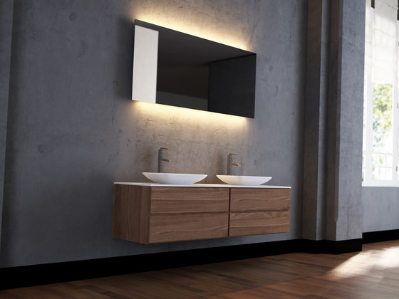 Move basin modul | Wood panels | Idi Studio