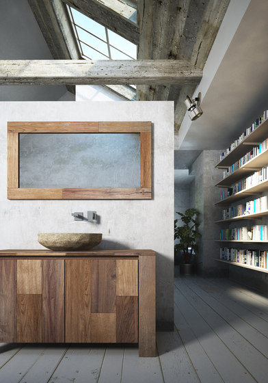 Organic cabinet 3 doors | Mobili lavabo | Idi Studio
